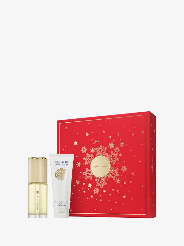 White Linen Gift Set