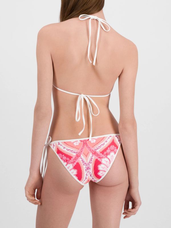 Pantalon de bikini "Malta Ornate" pink/à petits motifs, MELISSA ODABASH