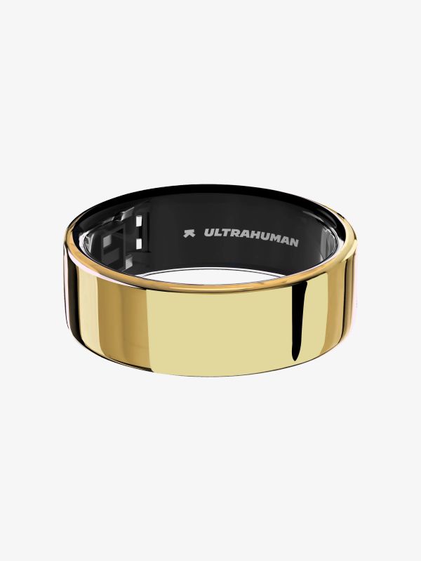 Ring AIR goldfarben, ULTRAHUMAN