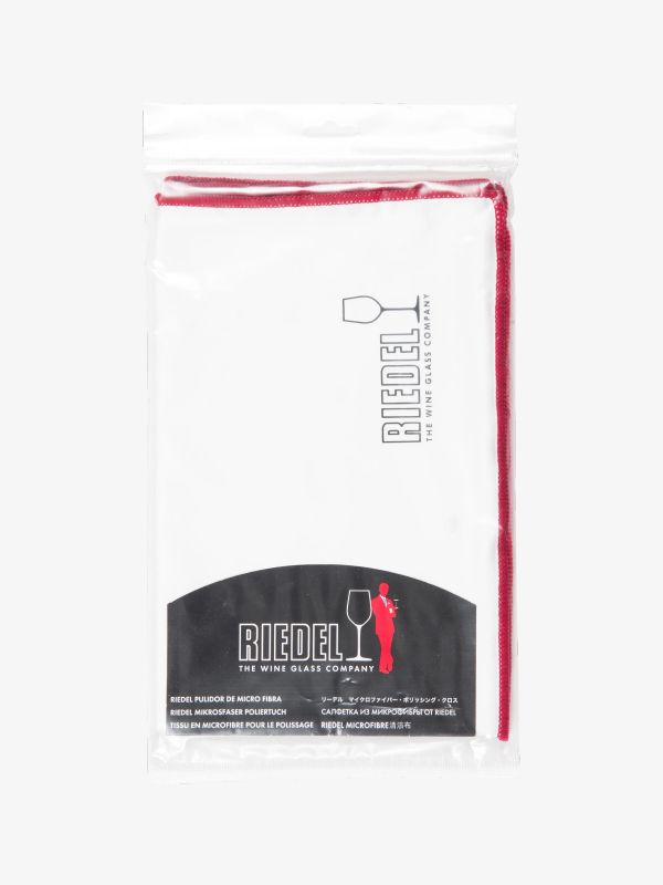 Linge en microfibre pour verres blanc