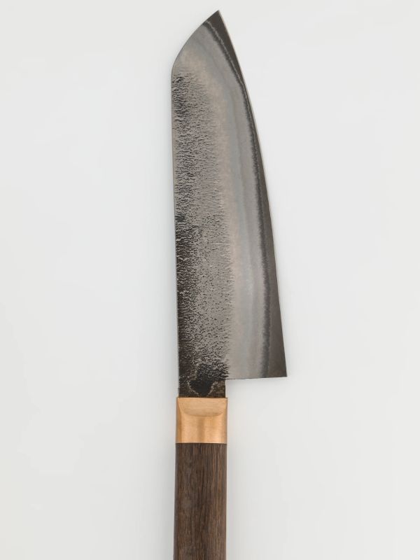 Couteau de chef SANTOKU brun clair, LILIENSTAHL