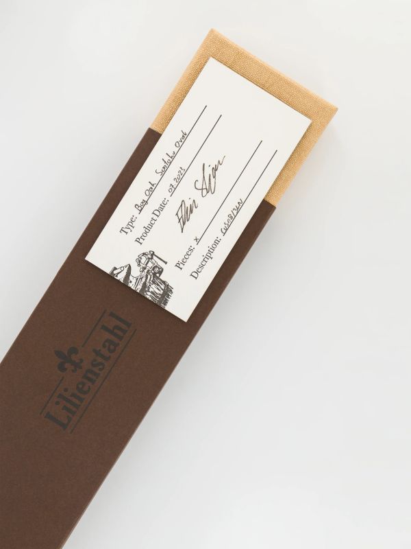 Couteau de chef SANTOKU brun clair, LILIENSTAHL