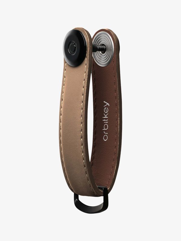 Porte-clés brun clair, ORBITKEY
