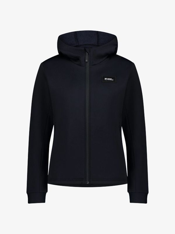 Isolationsjacke Arcadia Merino Fleece Hoody black used