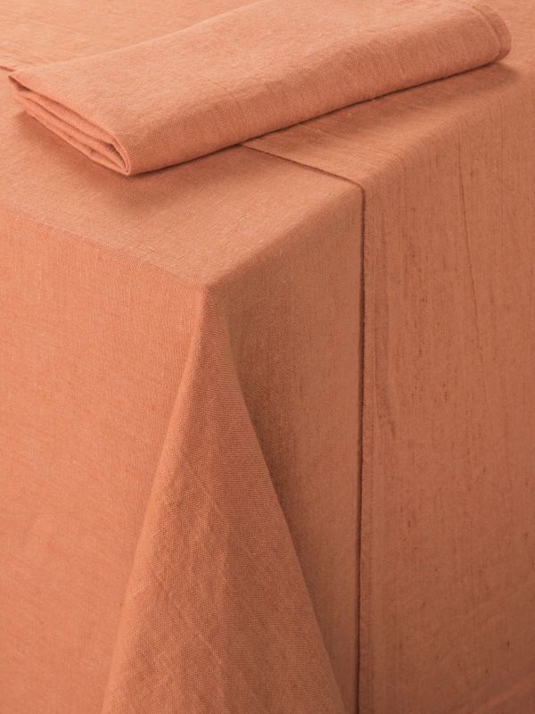 Serviette 50x50 UTENA UNI mandarin, GLOBUS