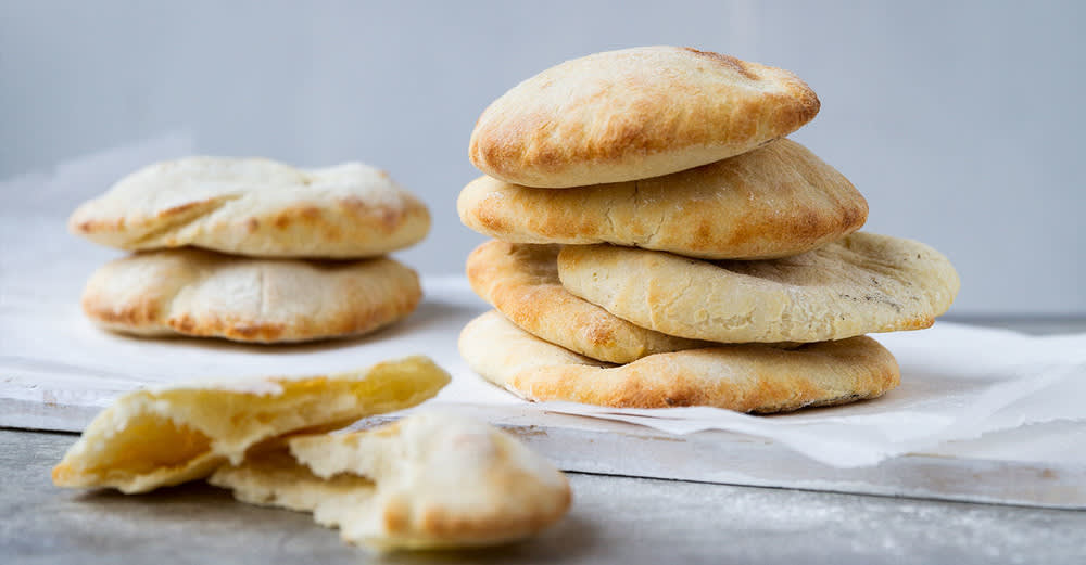 Pita Brot selber backen