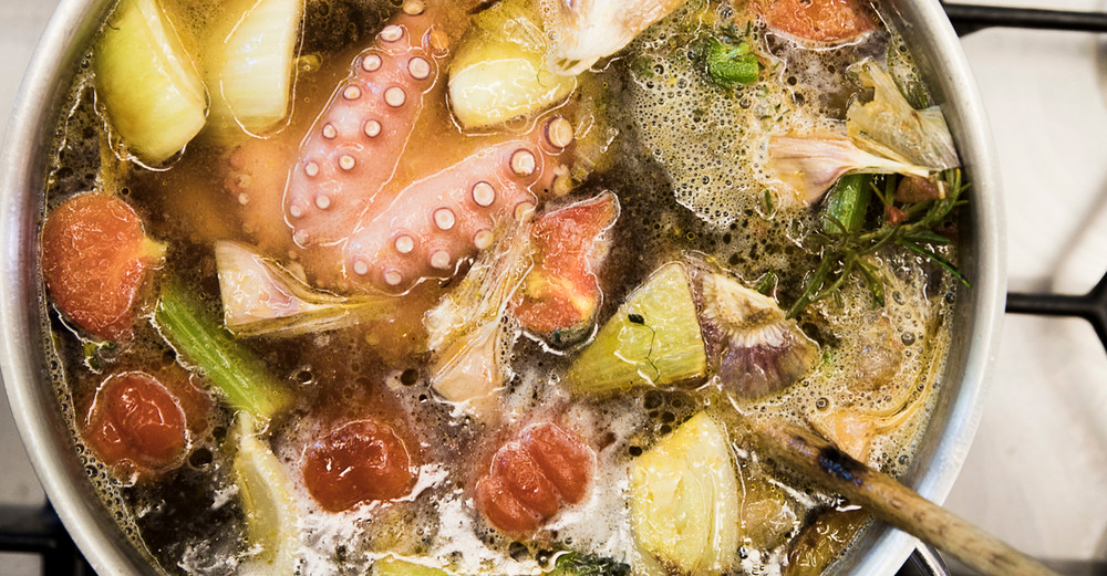 Pulpo kochen