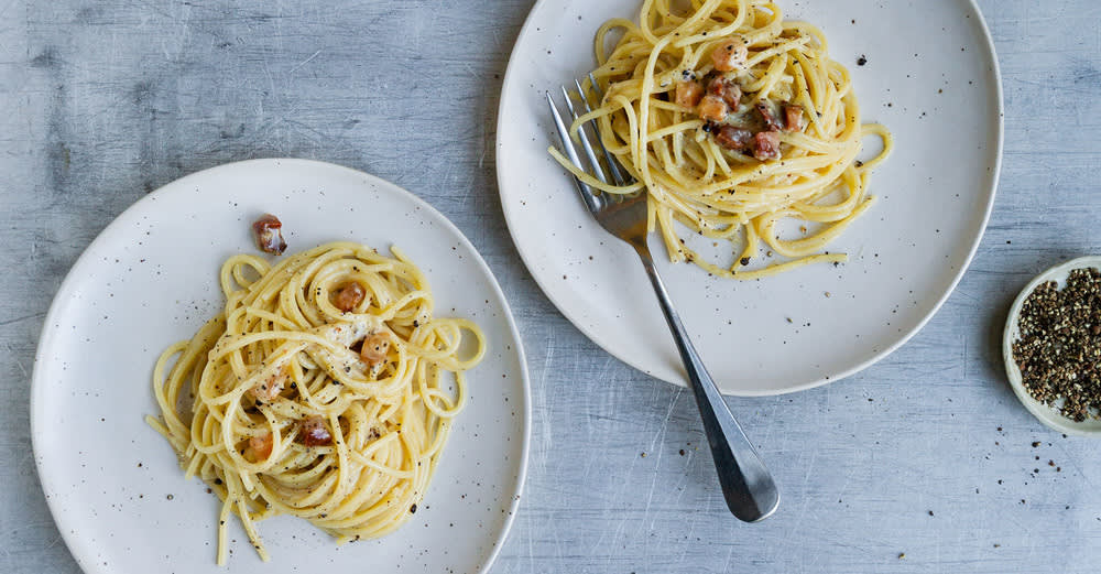 Spaghetti Carbonara zubereiten