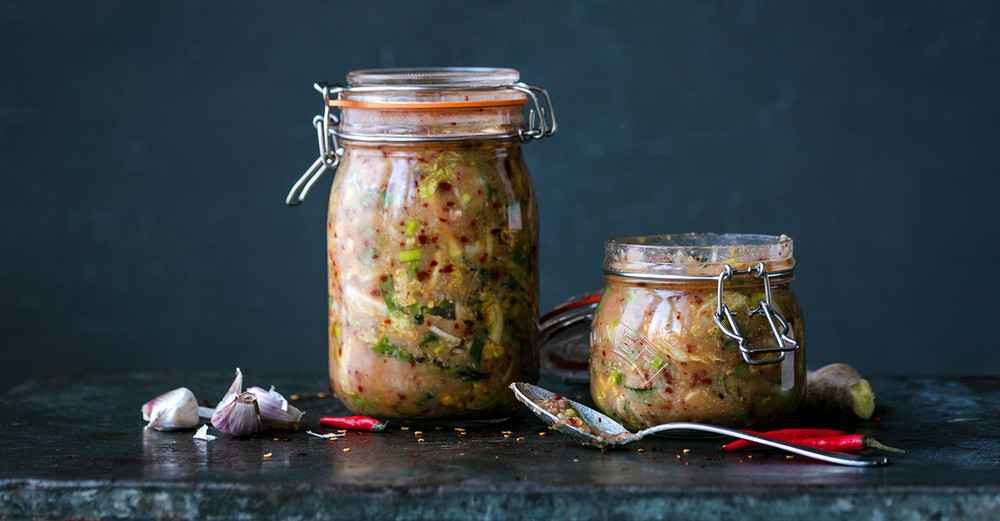 Spargel Kimchi 