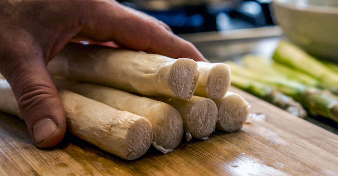 Frischer Spargel erkennen